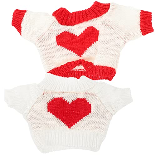 Garneck 2 Stück Puppen ersetzen Kleidung Stoff für Plüsch austauschbare Bärenkleidung Stofftier-Shirt Kleidung für Spielzeugbären Kleidung für Plüschtiere zarte Bärenkleidung Garneck 2 Stück Puppen ersetzen Kleidung Stoff für Plüsch austauschbare Bärenkleidung Stofftier-Shirt Kleidung für Spielzeugbären Kleidung für Plüschtiere zarte Bärenkleidung von Garneck
