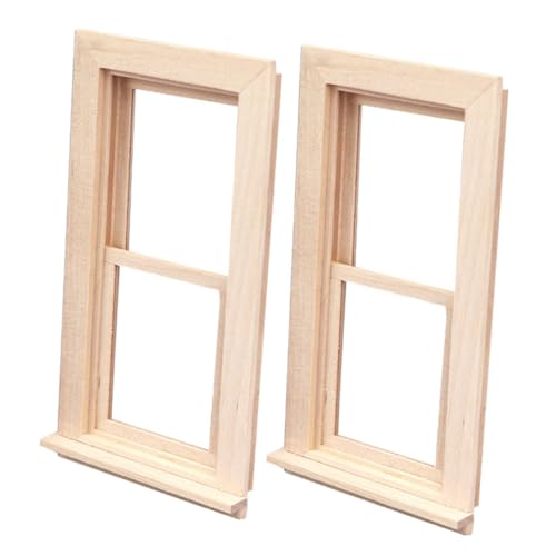 Garneck 2 Stück Puppenhausmöbel Puppenhaus Fensterrahmen Puppenhaus Bilderrahmen Simulationsfenster Für Puppenhaus Miniaturhaus Zubehör Miniaturen Puppenhaus Zubehör Khaki Holz Garneck 2 Stück Puppenhausmöbel Puppenhaus Fensterrahmen Puppenhaus Bilderrahmen Simulationsfenster Für Puppenhaus Miniaturhaus Zubehör Miniaturen Puppenhaus Zubehör Khaki Holz von Garneck
