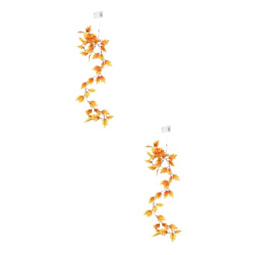Garneck 2 Stücke String String Lichter Thanksgiving Girlande Herbst Home Dekorationen Ahorn 20 2m von Garneck