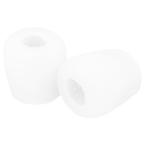 Garneck 2 Stück Silikonform Erdbeerform DIY Epoxidharz Gießform Flexibel Transparent für Handgemachte Früchte Basteln Schmuck Herstellung von Garneck