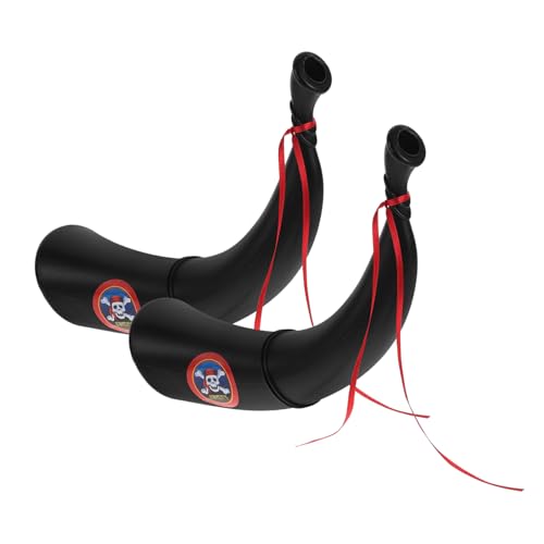 Garneck 2 Stück Streichwerkzeuge Piratenhorn Piratenzubehör Trinkhorn Piratenhut Lufthorn Piratenblasen Piraten Bandana Hörner Piraten Performance Zubehör Kunststoff Garneck 2 Stück Streichwerkzeuge Piratenhorn Piratenzubehör Trinkhorn Piratenhut Lufthorn Piratenblasen Piraten Bandana Hörner Piraten Performance Zubehör Kunststoff von Garneck