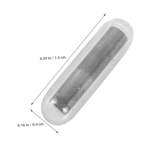 Garneck 2 Stück Teiliges Ptfe beschichtetes Magnetrührstäbchen mit Glasgehäuse Langlebiger Labor rührstab für Magnetrührer und Heizplatten Kompatibel für Vielseitige Wiederverwendbar Garneck 2 Stück Teiliges Ptfe beschichtetes Magnetrührstäbchen mit Glasgehäuse Langlebiger Labor rührstab für Magnetrührer und Heizplatten Kompatibel für Vielseitige Wiederverwendbar von Garneck