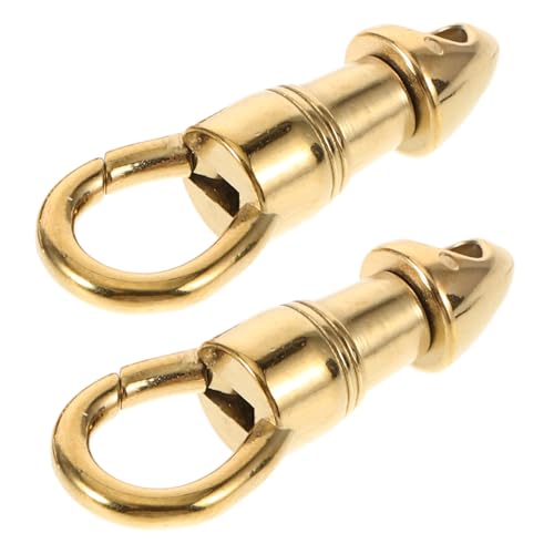 Garneck 2 Stück Verschluss für Diy Schmuckherstellung Universeller Kettenverschluss Schnellverbindende Schnalle für Armbänder und Anhänger Langlebig und Rostfrei von Garneck