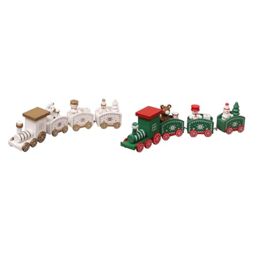 Garneck 2 Stück Weihnachtliche Holzlokomotiven Deko Teilig Natürliche Holzfigur Weihnachtsdeko für Tisch Büro Schule Langlebig Festlich und Handgefertigt für Gemütliche Garneck 2 Stück Weihnachtliche Holzlokomotiven Deko Teilig Natürliche Holzfigur Weihnachtsdeko für Tisch Büro Schule Langlebig Festlich und Handgefertigt für Gemütliche von Garneck