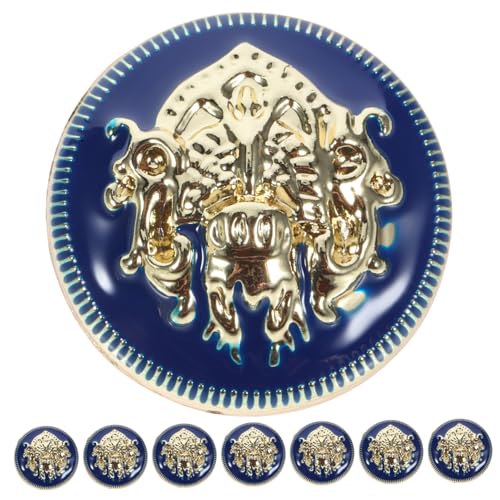 Garneck 20 Stck Vintage Metallknöpfe für Jacken Mäntel Dekorative Kleine Knöpfe Rostfrei und Robust für Anzüge und Goldene Knöpfe Garneck 20 Stck Vintage Metallknöpfe für Jacken Mäntel Dekorative Kleine Knöpfe Rostfrei und Robust für Anzüge und Goldene Knöpfe von Garneck