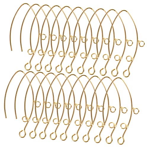 Garneck 20 Stück Gold Filled Ohrringhaken DIY Bastelmaterial für Ohrringe Langlebiges Hypoallergen für Kreative Schmuckprojekte Garneck 20 Stück Gold Filled Ohrringhaken DIY Bastelmaterial für Ohrringe Langlebiges Hypoallergen für Kreative Schmuckprojekte von Garneck