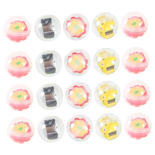 Garneck 20 Stück Kawaii Überraschungsball für Kindergeburtstage Bunte Kapseln mit Cartoonhaften Charms Mitgebsel für Jungen und Mädchen Garneck 20 Stück Kawaii Überraschungsball für Kindergeburtstage Bunte Kapseln mit Cartoonhaften Charms Mitgebsel für Jungen und Mädchen von Garneck