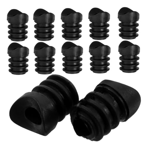 Garneck 20 Stück Möbel rohr einsätze mit Gewinde Kunststoff Caster Socket Sleeve Ersatz Kratzfest Langlebig Einfache Montage Schutz für Stuhl Möbelbeine für Heimgebrauch von Garneck
