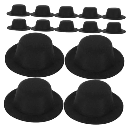 Garneck 20 Stück Teiliges Mini Schwarz Kleine Schneemann-dekorationshüte für Basteln und DIY Leichte Mini Partyhüte für Puppen Figuren und Weihnachtsbaumverzierung Garneck 20 Stück Teiliges Mini Schwarz Kleine Schneemann-dekorationshüte für Basteln und DIY Leichte Mini Partyhüte für Puppen Figuren und Weihnachtsbaumverzierung von Garneck