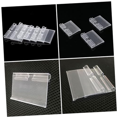 Garneck 20 Stück Teiliges PVC Preisschildhalter Klarer Regal Beschriftungsschild Aufsteller Passend für Supermarkt Zubehör Einfacher Schiebeclip für Schnelle Preisaktualisierung Langlebig Garneck 20 Stück Teiliges PVC Preisschildhalter Klarer Regal Beschriftungsschild Aufsteller Passend für Supermarkt Zubehör Einfacher Schiebeclip für Schnelle Preisaktualisierung Langlebig von Garneck