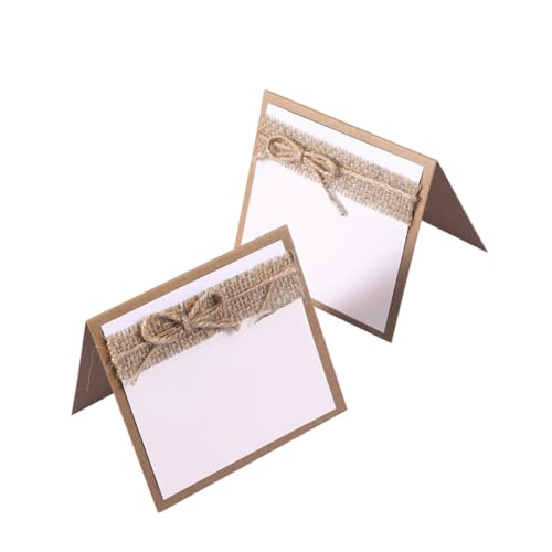 Garneck 20 Stück Vintage Tischkarten für Hochzeiten Partys und Feiern Kreative Platzkarten im Ländlichen für Hochzeitsdekoration und Festliche Anlässe Garneck 20 Stück Vintage Tischkarten für Hochzeiten Partys und Feiern Kreative Platzkarten im Ländlichen für Hochzeitsdekoration und Festliche Anlässe von Garneck