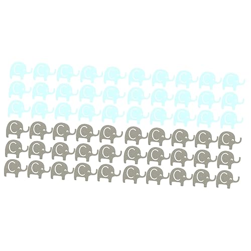 Garneck 200 Stk Tischdekoration aus Papier konfettikanone bunt komfetti Geschlecht offenbaren Elefantenkonfetti -Geburtstags-Elefant-Konfetti Babyparty-Elefant-Konfetti Esstisch Ei von Garneck