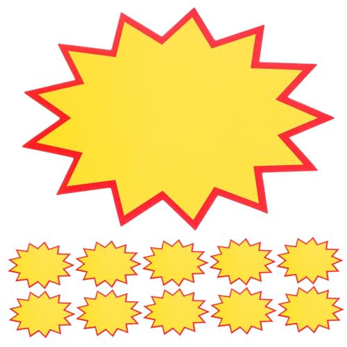 Garneck 200 Stück Tag löschen preisaufsteller preisschilder etiketten Tags Etiketten Supermarkt -Tags Stichworte Einzelhandelspreisschilder im Supermarkt Preisauszeichnungsetiketten Papier von Garneck