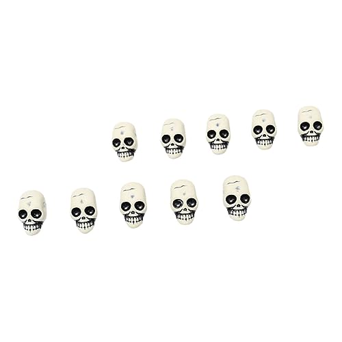 Garneck 20St Schädel Halloween Halloween schädel Halloween Halloween Dekoration Halloween-Zweige klein gefälschter Harzschädel Halloween-Verzierung Light Grey Garneck 20St Schädel Halloween Halloween schädel Halloween Halloween Dekoration Halloween-Zweige klein gefälschter Harzschädel Halloween-Verzierung Light Grey von Garneck