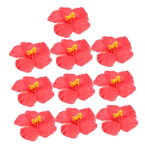 Garneck 20pcs Künstliche Hibiskusblumen Für Tropische Party Faux Hawaiian Blumen Künstlicher Blumenkopf Für Sommerdekorationen Und DIY -kunsthandwerk Garneck 20pcs Künstliche Hibiskusblumen Für Tropische Party Faux Hawaiian Blumen Künstlicher Blumenkopf Für Sommerdekorationen Und DIY -kunsthandwerk von Garneck