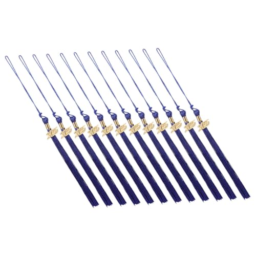 Garneck 24 Stück Polyester Abschlussquaste mit Charm für Doktorhut Robust für Abschlussfeiern Diy Gradkappen Dekorationen Garneck 24 Stück Polyester Abschlussquaste mit Charm für Doktorhut Robust für Abschlussfeiern Diy Gradkappen Dekorationen von Garneck
