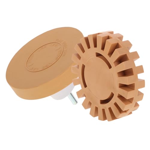 Garneck 2Stücke Aufkleber Entferner Radiergummi für Auto und Mehr Effizientes Pneumatisches Design zur Kleber und Farbabtragung Leicht und Tragbar von Garneck