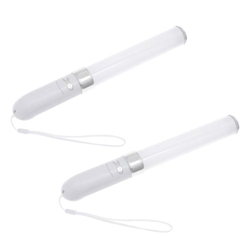 Garneck 2Stücke Wiederverwendbare LED Glühstäbe Leuchtende Stöcke für Konzerte und Partys Kreative Requisiten für Performance Farben für Erwachsene Garneck 2Stücke Wiederverwendbare LED Glühstäbe Leuchtende Stöcke für Konzerte und Partys Kreative Requisiten für Performance Farben für Erwachsene von Garneck