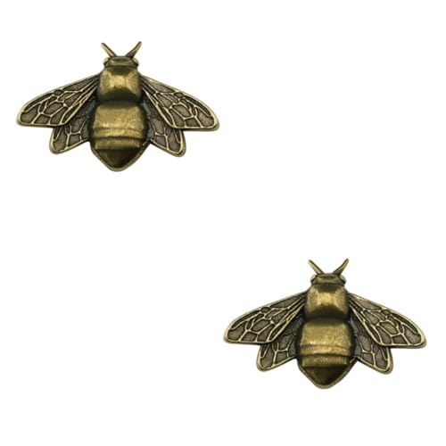 Garneck 2St Bienen-Dekorationshandwerk bürodeko büro Dekoration Kunsthandwerk Vintage-Dekor Tierfiguren Bienenstatue Jahrgang Dekorationen Ornamente Zubehör schmücken von Garneck