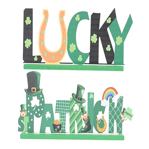 Garneck 2st Hölzerne Ornamente Die St. Patricks Tischdekoration Mittelstücke Tag Anordnung St Patricks Day Dekorationen Girlandendekorationen Schillernde Partydekorationen Holz Green Garneck 2st Hölzerne Ornamente Die St. Patricks Tischdekoration Mittelstücke Tag Anordnung St Patricks Day Dekorationen Girlandendekorationen Schillernde Partydekorationen Holz Green von Garneck
