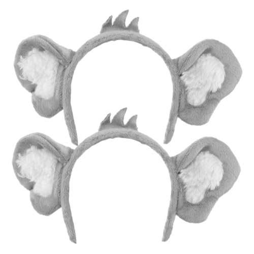 Garneck 2st Koala-stirnband Koala-tiere Zoo-gastgeschenke Tierisches Spa-stirnband Stirnbänder Tier-make-up-stirnband Ohr Stirnband Diy Haarschmuck Mit Tierohren Plüsch Grey Garneck 2st Koala-stirnband Koala-tiere Zoo-gastgeschenke Tierisches Spa-stirnband Stirnbänder Tier-make-up-stirnband Ohr Stirnband Diy Haarschmuck Mit Tierohren Plüsch Grey von Garneck