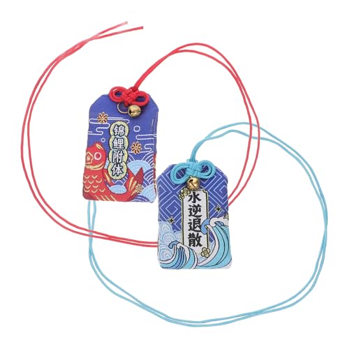 Garneck 2st Koi-Fisch- Japanische Reize Glücksbringer Für Die Gesundheit Omamori- Omamori-Charme Segen Taschenanhänger Japanische Amuletttasche Reichtum Glücksbringer Stoff Garneck 2st Koi-Fisch- Japanische Reize Glücksbringer Für Die Gesundheit Omamori- Omamori-Charme Segen Taschenanhänger Japanische Amuletttasche Reichtum Glücksbringer Stoff von Garneck