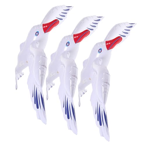 Garneck 3 Stück Aufblasbare Möwenwasserballon Schwimmbecken Party Große aufblasbare Möwenornamente Luft Strand aufblasbares Vogelspielzeug Partei aufblasbar Figur PVC Weiß Garneck 3 Stück Aufblasbare Möwenwasserballon Schwimmbecken Party Große aufblasbare Möwenornamente Luft Strand aufblasbares Vogelspielzeug Partei aufblasbar Figur PVC Weiß von Garneck