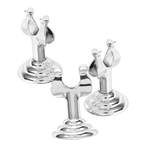 Garneck 3 Stück Teiliges Edelstahl Tischkartenhalter U förmiger Menühalter Platzkartenständer für Restaurant Hochzeit Büro und Party Tragbar Schlankes Design Geeignet für Größere Karten von Garneck