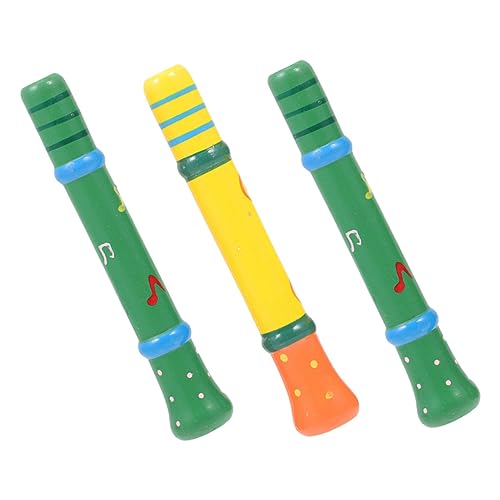 Garneck 3 Stück Teiliges Holzpfeifen Musikinstrument für Buntes Lernspielzeug zur Musikalischen Früherziehung Fördert Kreativität und Musikalisches Verständnis Sicher und Zufällige Farbe Garneck 3 Stück Teiliges Holzpfeifen Musikinstrument für Buntes Lernspielzeug zur Musikalischen Früherziehung Fördert Kreativität und Musikalisches Verständnis Sicher und Zufällige Farbe von Garneck