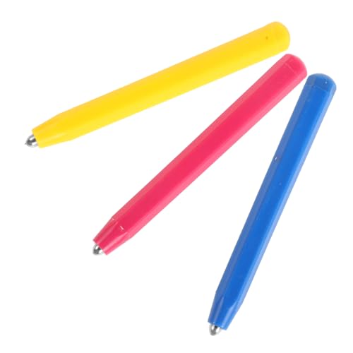 Garneck 3 Stück Teiliges Magnetische Zeichenbrett Stifte Ergonomische Ersatzstifte für Magnettafeln und Robuste Schreibwerkzeuge für Zeichnen Schreiben und Markieren von Garneck