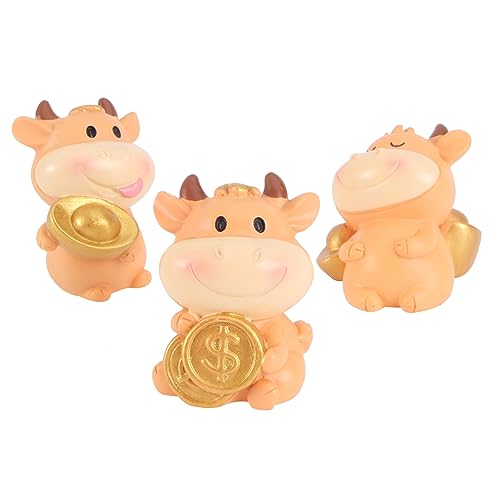 Garneck 3 Stück Teiliges Niedlicher Kuh Ornamente aus Resin Dekoration für Auto und Tisch Kreative Haushaltsaccessoires Perfektes für Feiertage und Partys Garneck 3 Stück Teiliges Niedlicher Kuh Ornamente aus Resin Dekoration für Auto und Tisch Kreative Haushaltsaccessoires Perfektes für Feiertage und Partys von Garneck