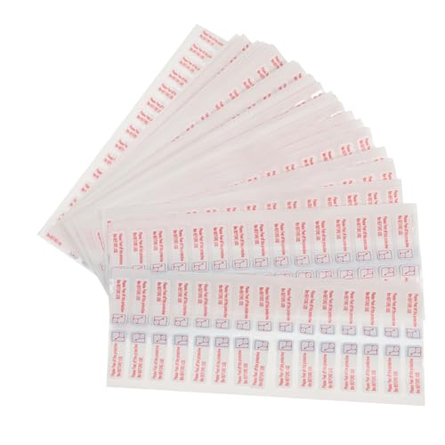 Garneck 3000 Stück Temperiertes Filmetikett Aufkleber Mit Schutzfolie Schutzfolienetikett Selbstklebender Erinnerungsaufkleber Warnaufkleber Zum Entfernen Der Folie Pp Synthetisches Papier Garneck 3000 Stück Temperiertes Filmetikett Aufkleber Mit Schutzfolie Schutzfolienetikett Selbstklebender Erinnerungsaufkleber Warnaufkleber Zum Entfernen Der Folie Pp Synthetisches Papier von Garneck