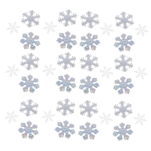 Garneck 300St Weihnachtsschneeflockenkonfetti Schnee Weihnachtsbaum aufdecken saisonal office decoration weihnachtskonfetti DIY anhänger liefert Weihnachtstisch Konfetti Vlies Silver Garneck 300St Weihnachtsschneeflockenkonfetti Schnee Weihnachtsbaum aufdecken saisonal office decoration weihnachtskonfetti DIY anhänger liefert Weihnachtstisch Konfetti Vlies Silver von Garneck