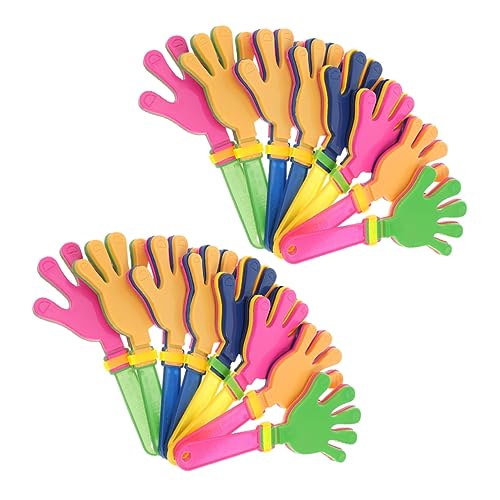 Garneck 36 Stück Klöppel kinderspielzeug volumni spielsachen Party Hände schienbeinschoner Fussball Requisiten Handklöppel Prop Plastik Garneck 36 Stück Klöppel kinderspielzeug volumni spielsachen Party Hände schienbeinschoner Fussball Requisiten Handklöppel Prop Plastik von Garneck