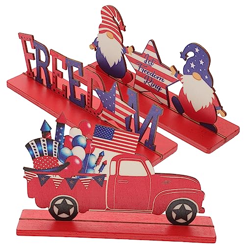 Garneck 3Stücke Teiliges Holzschild für Unabhängigkeitstag Patriotische Tischdekoration für Festlichkeiten und Wohnkultur für Zuhause und Veranstaltungen Garneck 3Stücke Teiliges Holzschild für Unabhängigkeitstag Patriotische Tischdekoration für Festlichkeiten und Wohnkultur für Zuhause und Veranstaltungen von Garneck