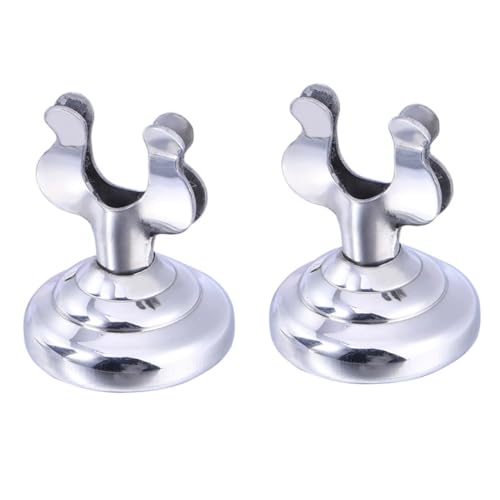Garneck 4 STÜCKE Teiliges Edelstahl Tischaufsteller Eleganter Silberner Menühalter für Restaurant Vielseitiger Kartenhalter für Speisekarten und Bankettlisten Rostfrei Schlankes Design von Garneck