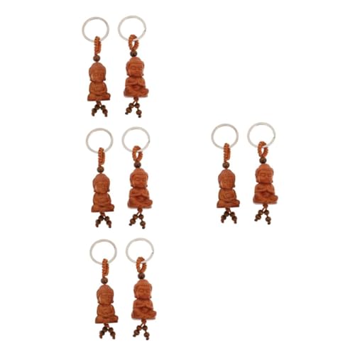 Garneck 4 Sätze Handgefertigte Holz Buddha Anhänger Chinesische Holzfigur Als Schlüsselanhänger Und Dekorativer Anhänger Tragbar Und Leicht Für Taschen Und Rucksäcke Friedvolle 2 Stück * 4 Garneck 4 Sätze Handgefertigte Holz Buddha Anhänger Chinesische Holzfigur Als Schlüsselanhänger Und Dekorativer Anhänger Tragbar Und Leicht Für Taschen Und Rucksäcke Friedvolle 2 Stück * 4 von Garneck