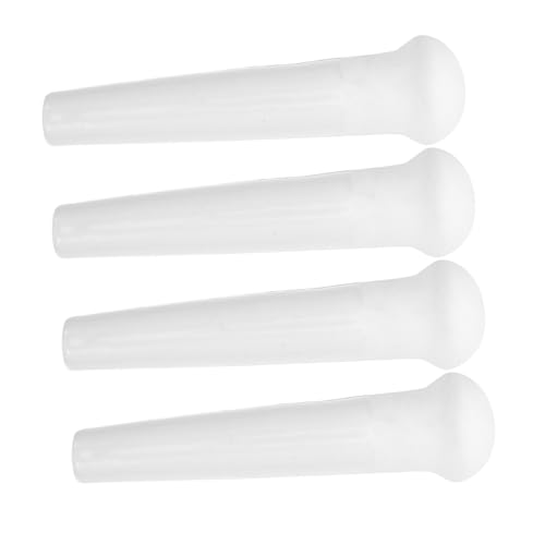 Garneck 4 Stück Keramischer Stößel für Künstler Effektives Pigmentmahlen für Wasserfarben Öl Acrylfarben Traditionelles Malwerkzeug Lange Stößel für Feines Farbpulver von Garneck