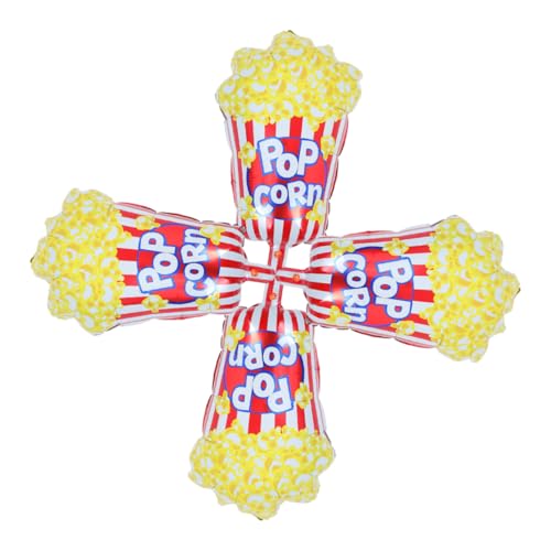 Garneck 4 Stück Popcornballon Popcorn-Dekorationen für Partys Partydekorationen zum Thema Film Popcorn Party bevorzugt Ballondekor Geburtstagsfeier Snack Dekorationen Aluminiumfolie Garneck 4 Stück Popcornballon Popcorn-Dekorationen für Partys Partydekorationen zum Thema Film Popcorn Party bevorzugt Ballondekor Geburtstagsfeier Snack Dekorationen Aluminiumfolie von Garneck