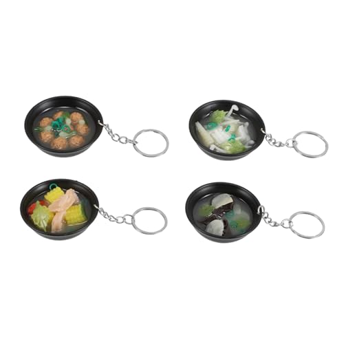 Garneck 4 Stück Realistischer Miso Suppe Schlüsselanhänger Niedliche Miniatur Lebensmittel Zubehör für Taschen Puppenhaus Deko Kreative für Freunde und Familie Garneck 4 Stück Realistischer Miso Suppe Schlüsselanhänger Niedliche Miniatur Lebensmittel Zubehör für Taschen Puppenhaus Deko Kreative für Freunde und Familie von Garneck