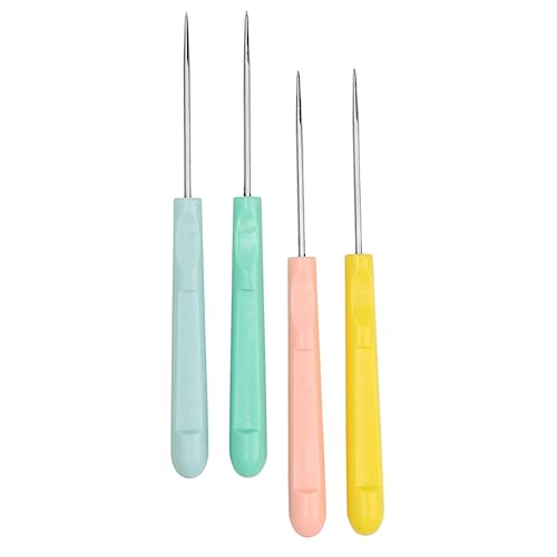 Garneck 4 Stück Teiliges Icing Scribe Tool Backzubehör für Präzise Dekoration von Kuchen und Keksen Wiederverwendbar Leicht und Tragbar für Backliebhaber von Garneck
