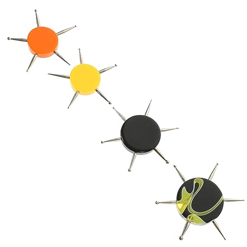 Garneck 4 Stück Teiliges Nagel Punktierwerkzeug mit Acrylgriff Verschiedene Langlebig und Wiederverwendbar für Maniküre Nailart DIY Geeignet für Acrylnägel und von Garneck