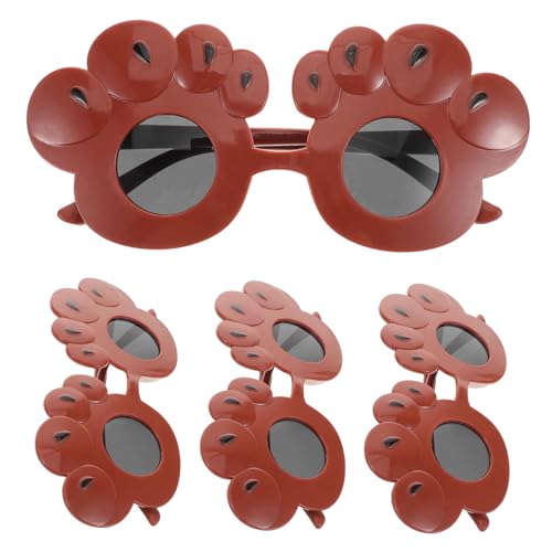 Garneck 4 Stück Tier Brille mit Bärenpfoten Design für Geburtstagsfeiern Lustige Partyaccessoires für Fotorequisiten Garneck 4 Stück Tier Brille mit Bärenpfoten Design für Geburtstagsfeiern Lustige Partyaccessoires für Fotorequisiten von Garneck