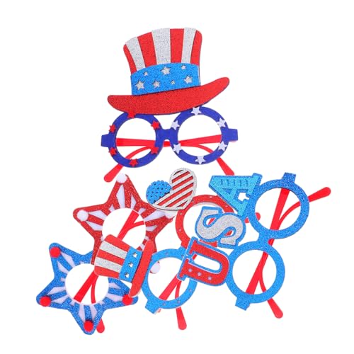 Garneck 4 Stück Unabhängigkeitstagbrille karneval brille Cartoonbrille Neuheit Brille patriotische Partyhüte dekorationen zum unabhängigkeitstag Party -Requisiten Usa-Gastgeschenke gefühlt Garneck 4 Stück Unabhängigkeitstagbrille karneval brille Cartoonbrille Neuheit Brille patriotische Partyhüte dekorationen zum unabhängigkeitstag Party -Requisiten Usa-Gastgeschenke gefühlt von Garneck