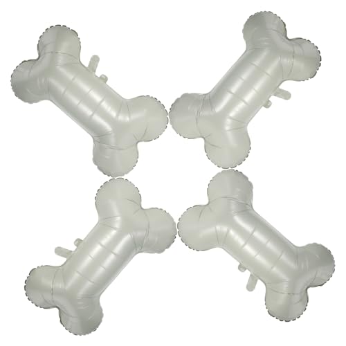 Garneck 4 Stücke Luftballons aus Aluminiumfolie Quaste Bausätze Kanister -Ballons Luftballons mit Discokugeln große luftballons große ballons ballongas Festivalballons Partyballons Beige von Garneck