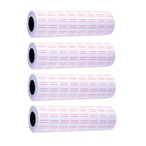 Garneck 40 Rollen Selbstklebendes Preisetikettenpapier Rechteckige Aufkleber für Preisauszeichnung Bedruckbar Geeignet für Büro und Einzelhandel Langlebiges Papiermaterial Einfache Garneck 40 Rollen Selbstklebendes Preisetikettenpapier Rechteckige Aufkleber für Preisauszeichnung Bedruckbar Geeignet für Büro und Einzelhandel Langlebiges Papiermaterial Einfache von Garneck
