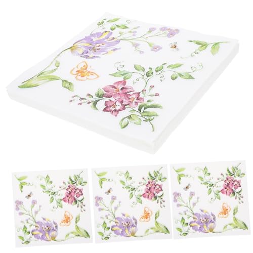 Garneck 40 Stück Farbige Gewebe Tischservietten personalisierte Servietten Partei Seidenpapier Musterpapier Servietten Party-Servietten-Dekore Reines Zellstoffpapier Garneck 40 Stück Farbige Gewebe Tischservietten personalisierte Servietten Partei Seidenpapier Musterpapier Servietten Party-Servietten-Dekore Reines Zellstoffpapier von Garneck