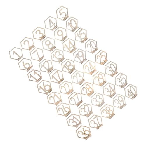 Garneck 40 Stück Ornamente Zahlen Feiertagsmarker Doppelseitig Für Rustikale Empfänge Veranstaltungen Restaurants Zuhause Jubiläen Tische Und Tischsitze Holz Hochzeitsschilder Garneck 40 Stück Ornamente Zahlen Feiertagsmarker Doppelseitig Für Rustikale Empfänge Veranstaltungen Restaurants Zuhause Jubiläen Tische Und Tischsitze Holz Hochzeitsschilder von Garneck