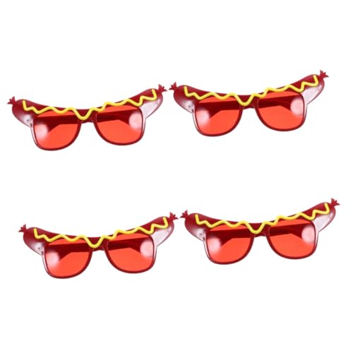 Garneck 4stücke Party Brille Mit Hot Dog Design Lustige Kostümaccessoires Für Geeignet Für Altersgruppen Glänzend Und Material Gefertigt Garneck 4stücke Party Brille Mit Hot Dog Design Lustige Kostümaccessoires Für Geeignet Für Altersgruppen Glänzend Und Material Gefertigt von Garneck