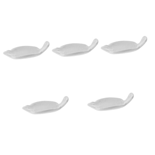 Garneck 5 Stück Keramische Ingwer und Knoblauchreibe Fischform Multifunktionale Küchenreibe für Gewürze und Gemüse Langlebig für Täglichen Gebrauch von Garneck